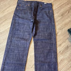 Levi’s 501 white oak cone denim!